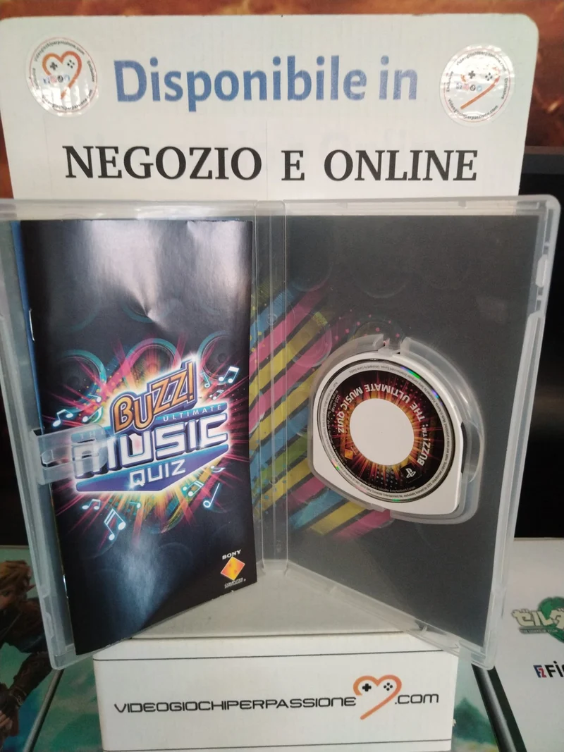 Buzz! The Ultimate Music Quiz PSP (usato garantito)(versione italiana)