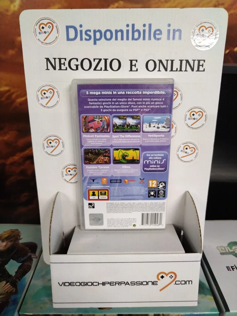 Mega minis volume 1 PSP (usato garantito)(versione italiana )