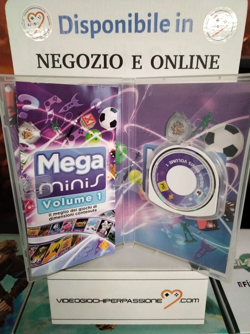 Mega minis volume 1 PSP (usato garantito)(versione italiana )