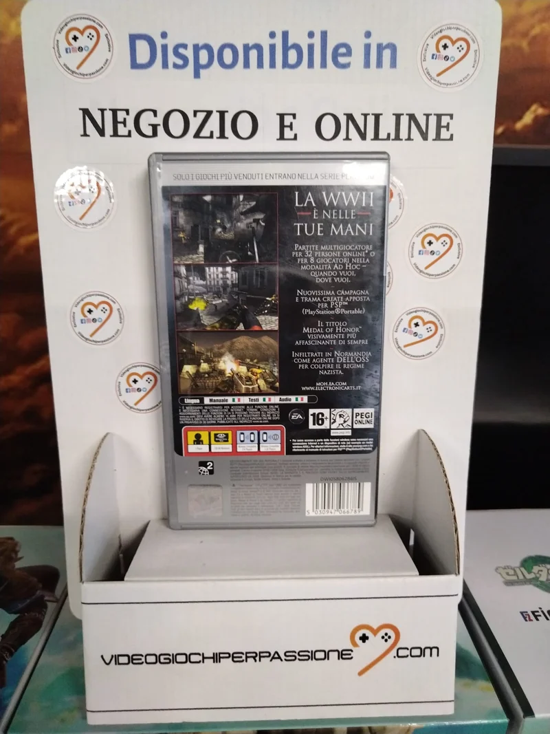 Medal of Honor Heroes 2 PSP (usato garantito)(versione italiana)
