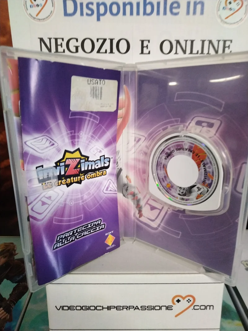 Invizimals - Le creature ombra -PSP (usato garantito)(versione italiana)