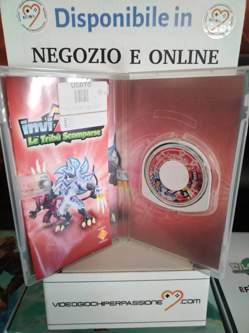 Invizimals Le Tribu Scomparse PSP (usato garantito)(versione italiana)