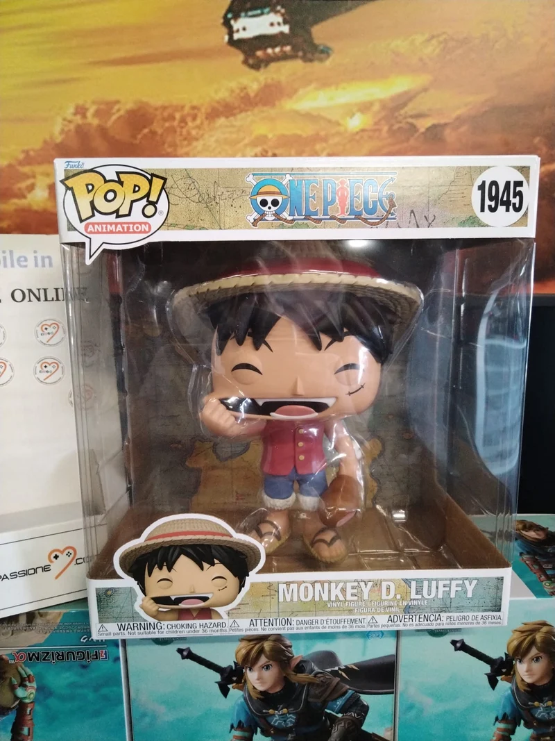 Funko Pop! Jumbo: One Piece - Monkey D. Luffy-1945