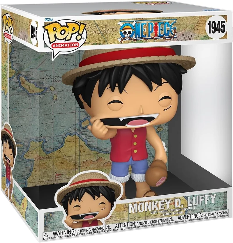 Funko Pop! Jumbo: One Piece - Monkey D. Luffy-1945
