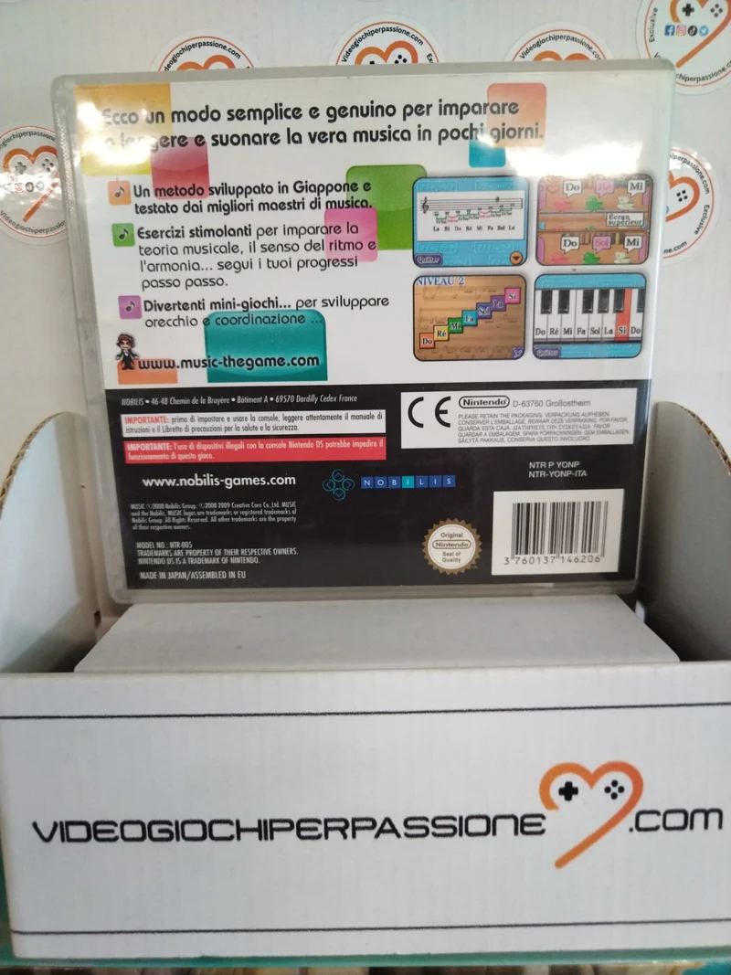 Music - musica per tutti - NINTENDO DS (usato garantito)(versione italiana)