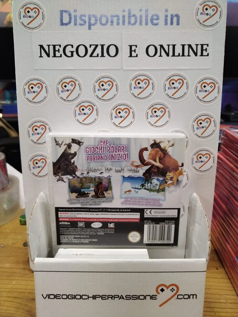 L'era Glaciale 4 continenti alla deriva NINTENDO DS (usato garantito)(versione italiana)