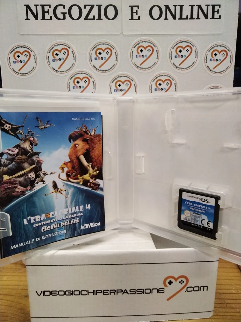 L'era Glaciale 4 continenti alla deriva NINTENDO DS (usato garantito)(versione italiana)