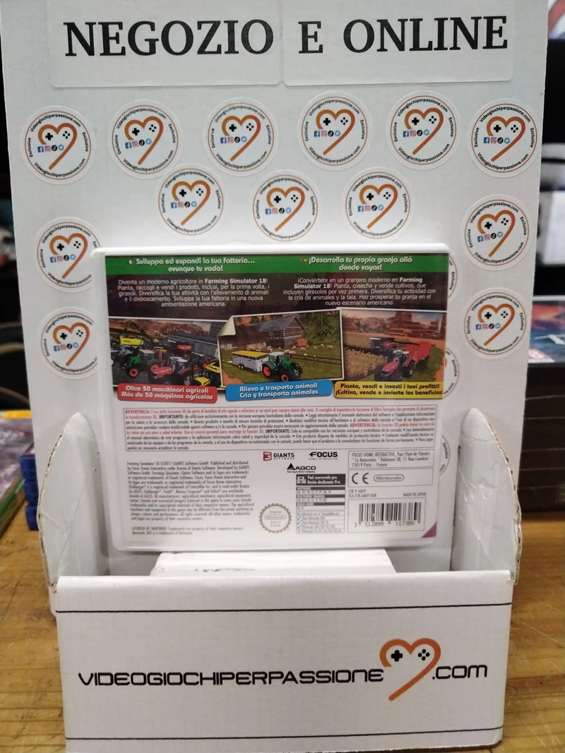 Farming Simulator 18 NINTENDO 3DS (usato garantito)(versione ita.)