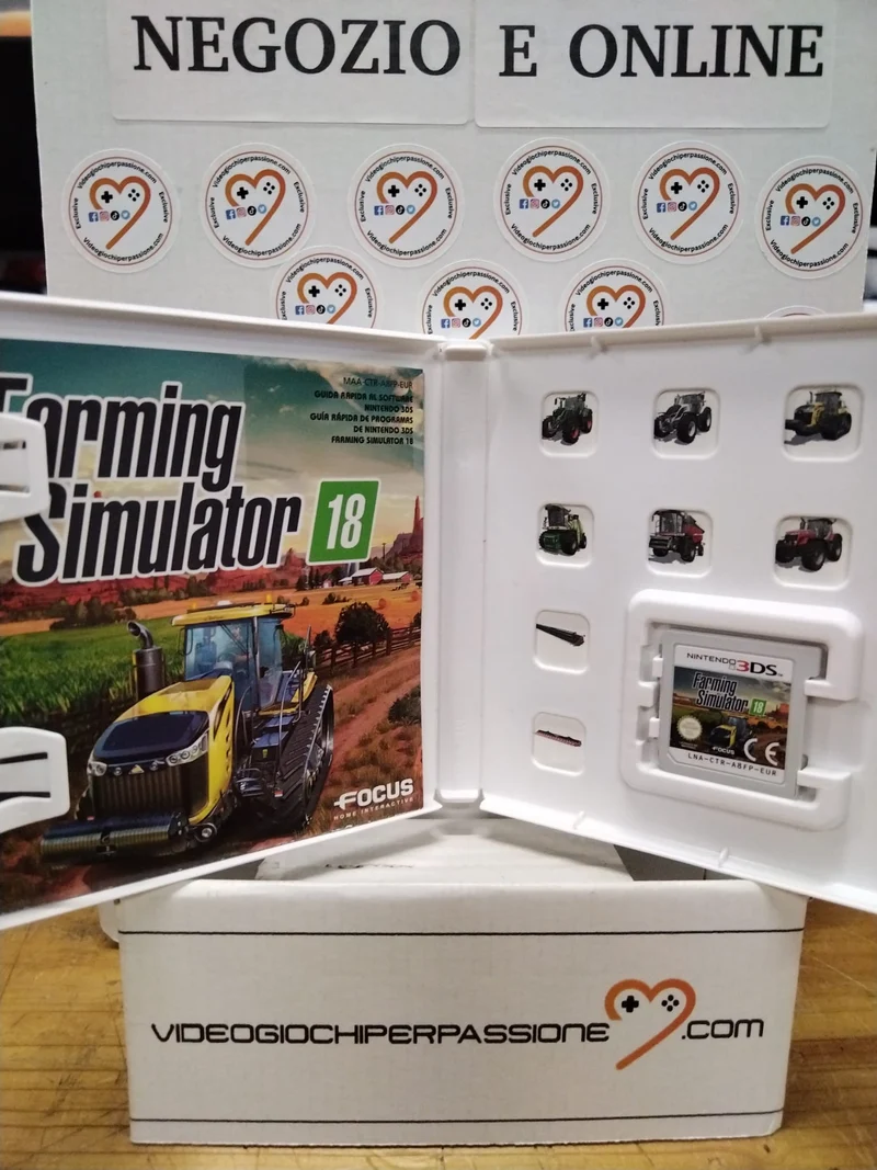 Farming Simulator 18 NINTENDO 3DS (usato garantito)(versione ita.)