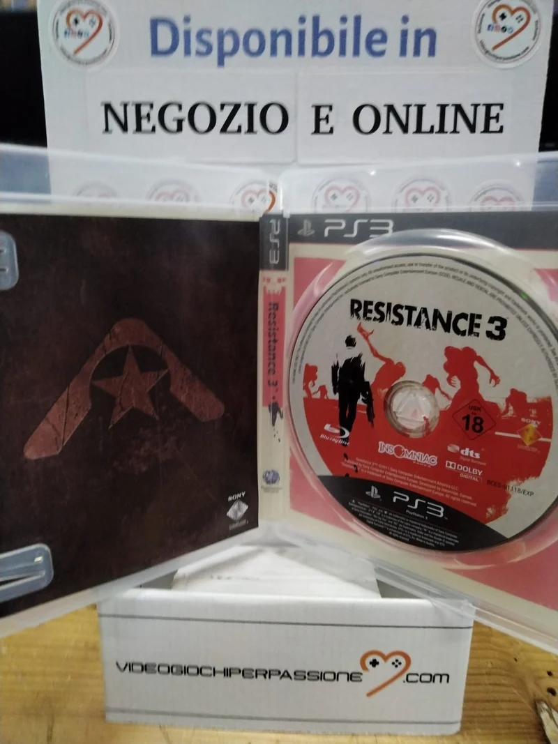 Resistance 3 PS3 (usato garantito)(versione italiana)
