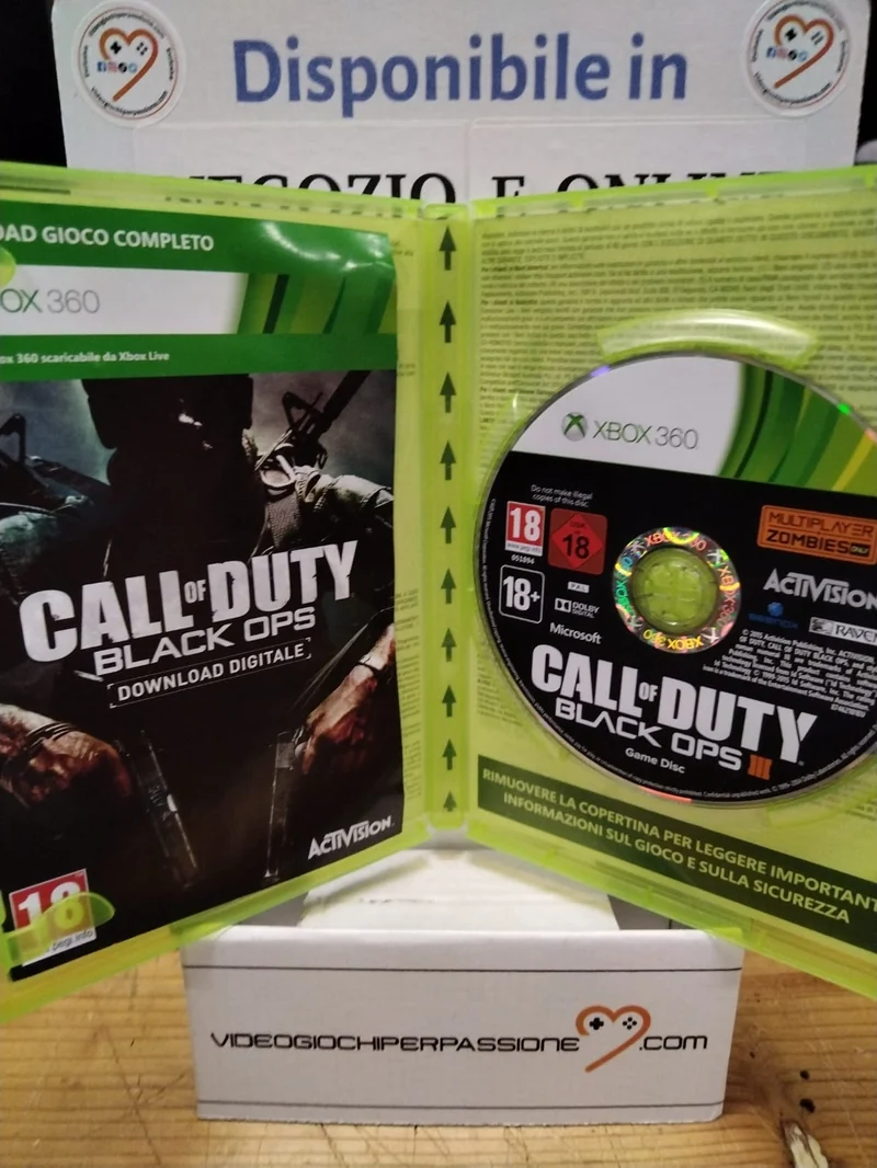 Call Of Duty Black Ops 3 XBOX 360 (usato garantito)(versione italiana)