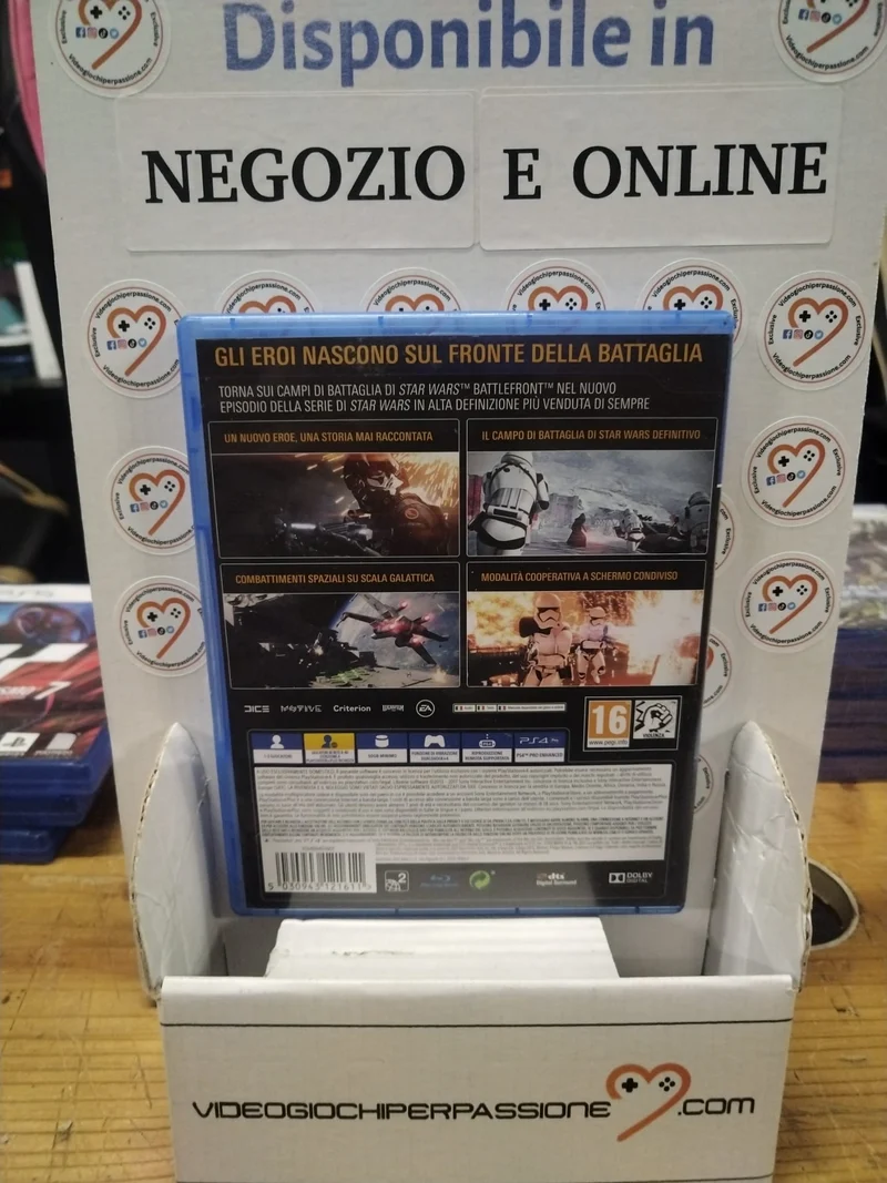 Star Wars BattleFront 2 PS4 (usato garantito)(ver. italiana)