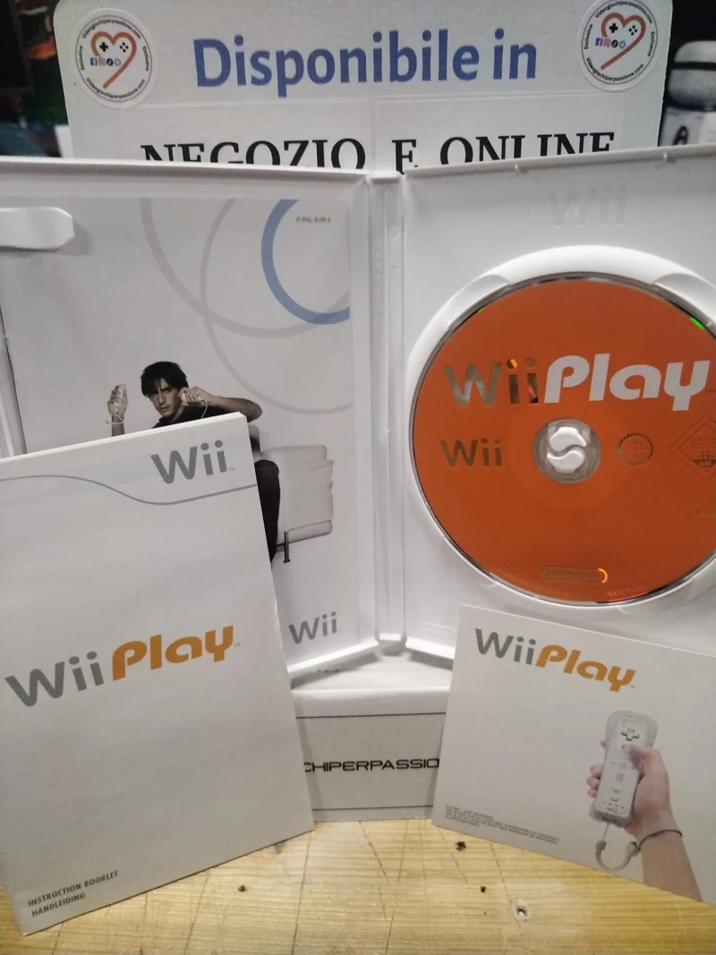 WII PLAY NINTENDO WII (usato garantiti)(versione europea)