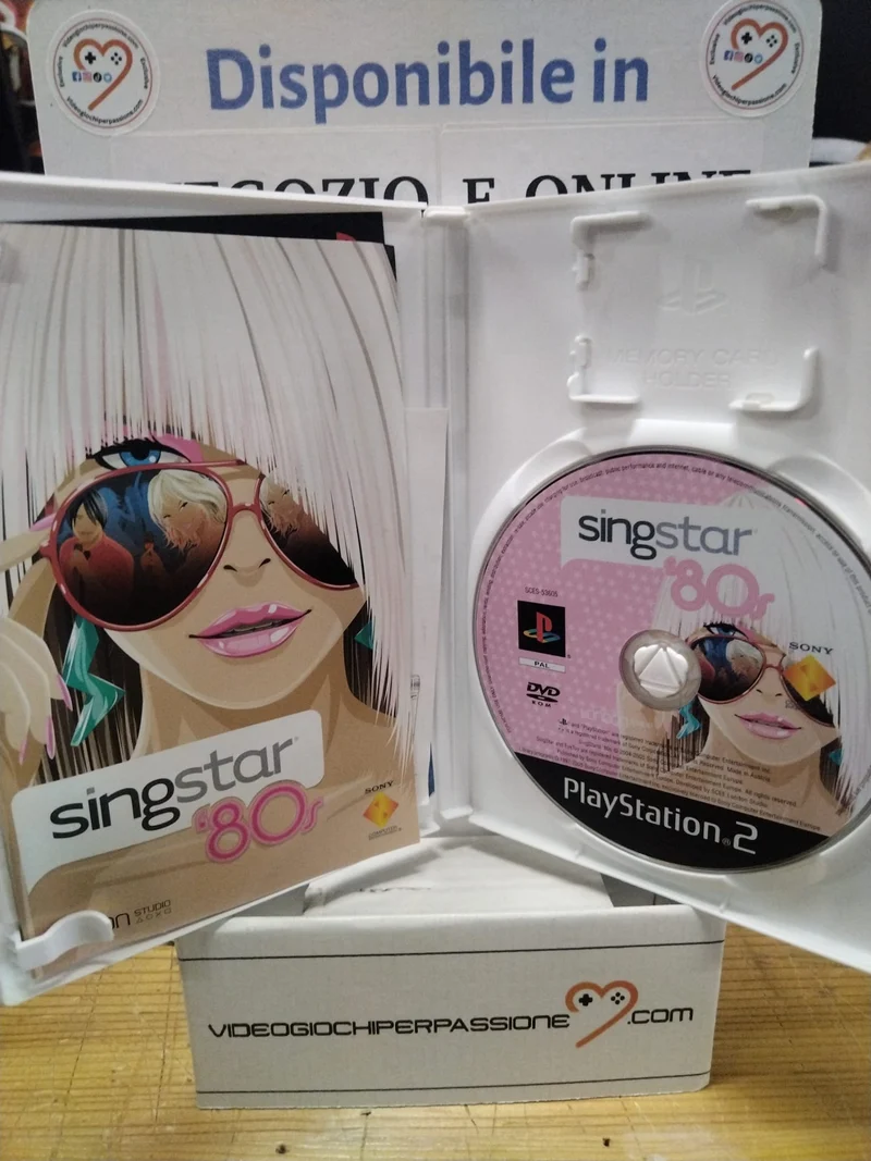 SingStar 80s PS2 (usato garantito)(versione italiana)