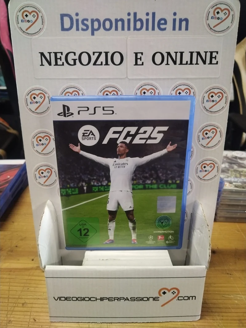 EA Sports FC 25 PS5+Steelbook (usato garantito)(custodia tedesca)(gioco in italiano)