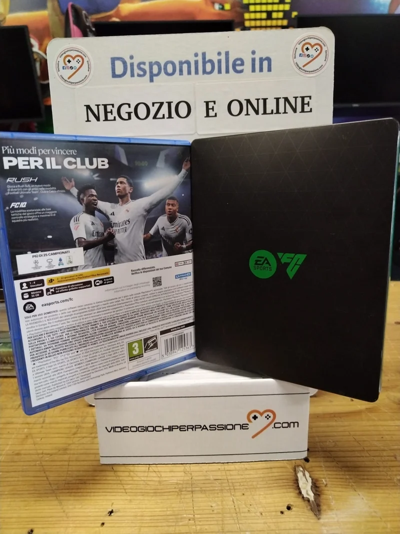 EA Sports FC 25 PS5 +Steelbook(usato garantito)(versione italiana)