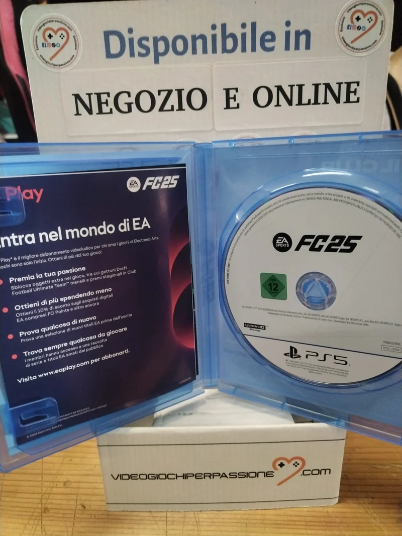 EA Sports FC 25 PS5 +Steelbook(usato garantito)(versione italiana)