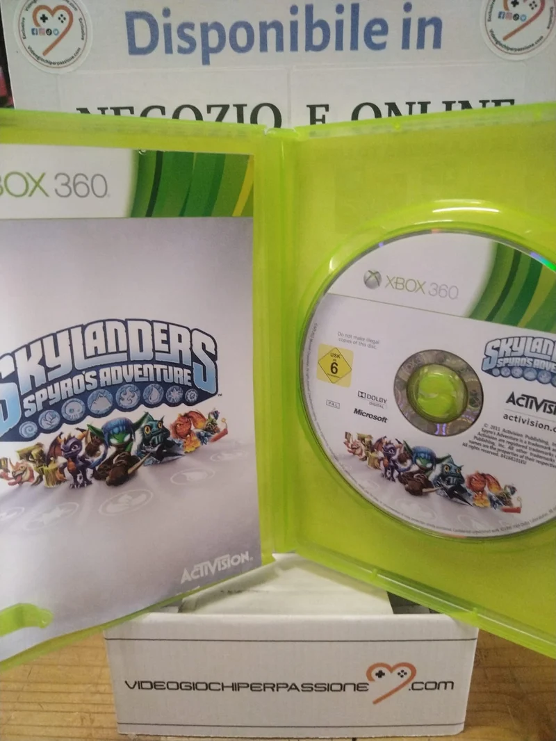 Skylanders - Spyro's Adventure XBOX 360 (usato garantito)