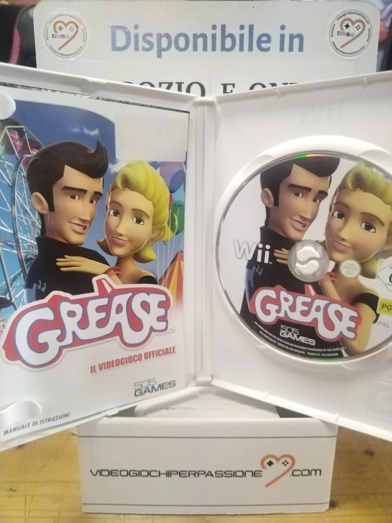 Grease il Videogioco ufficiale -Nintendo WII- (usato garantito)(versione italiana)