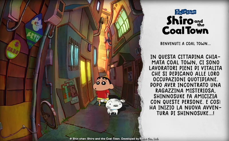 Shin chan: Shiro and the Coal Town Nintendo Switch Edizione Europea