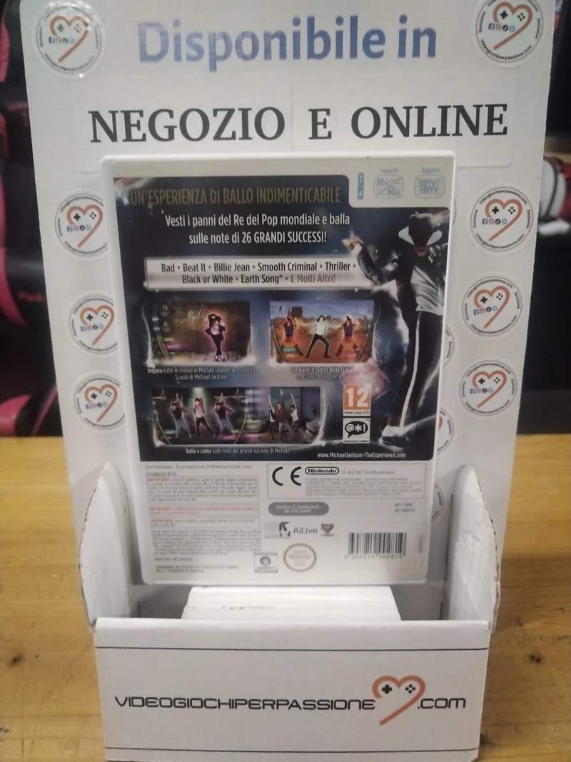 Michael Jackson: The Experience - Nintendo WII (usato garantito)(versione italiana)
