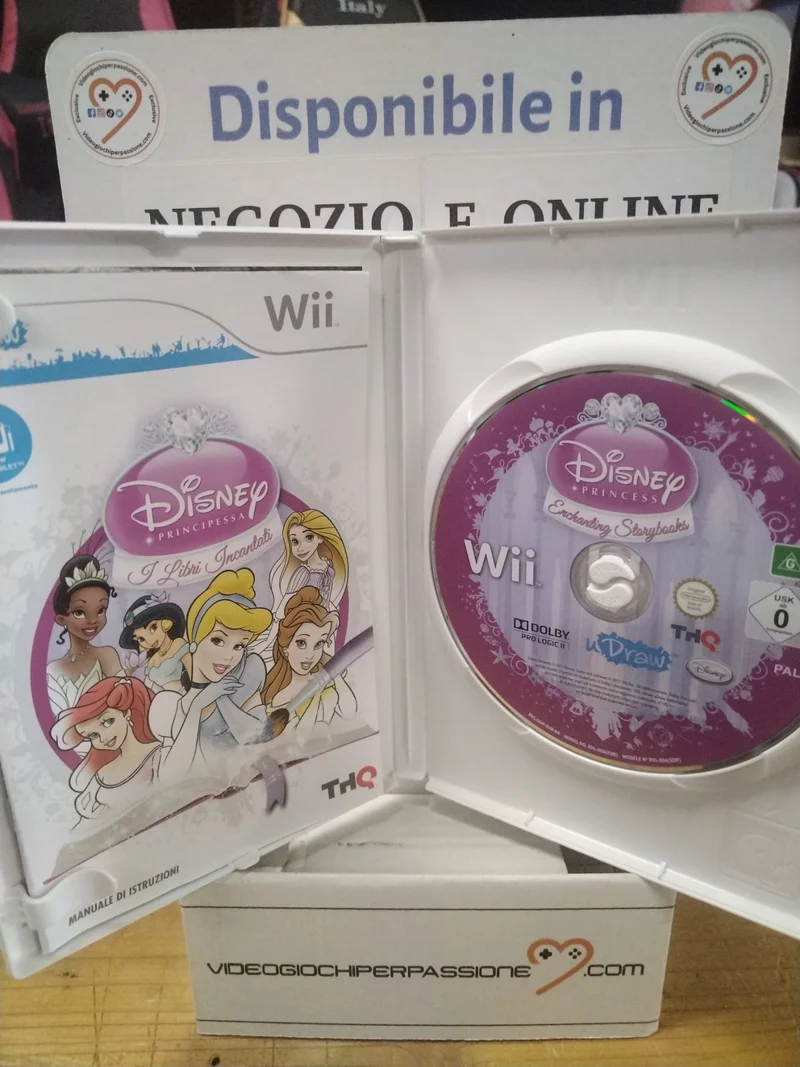 Disney Principessa - Libri Incantati - uDraw - Nintendo WII (usato garantito)(versione ita.)