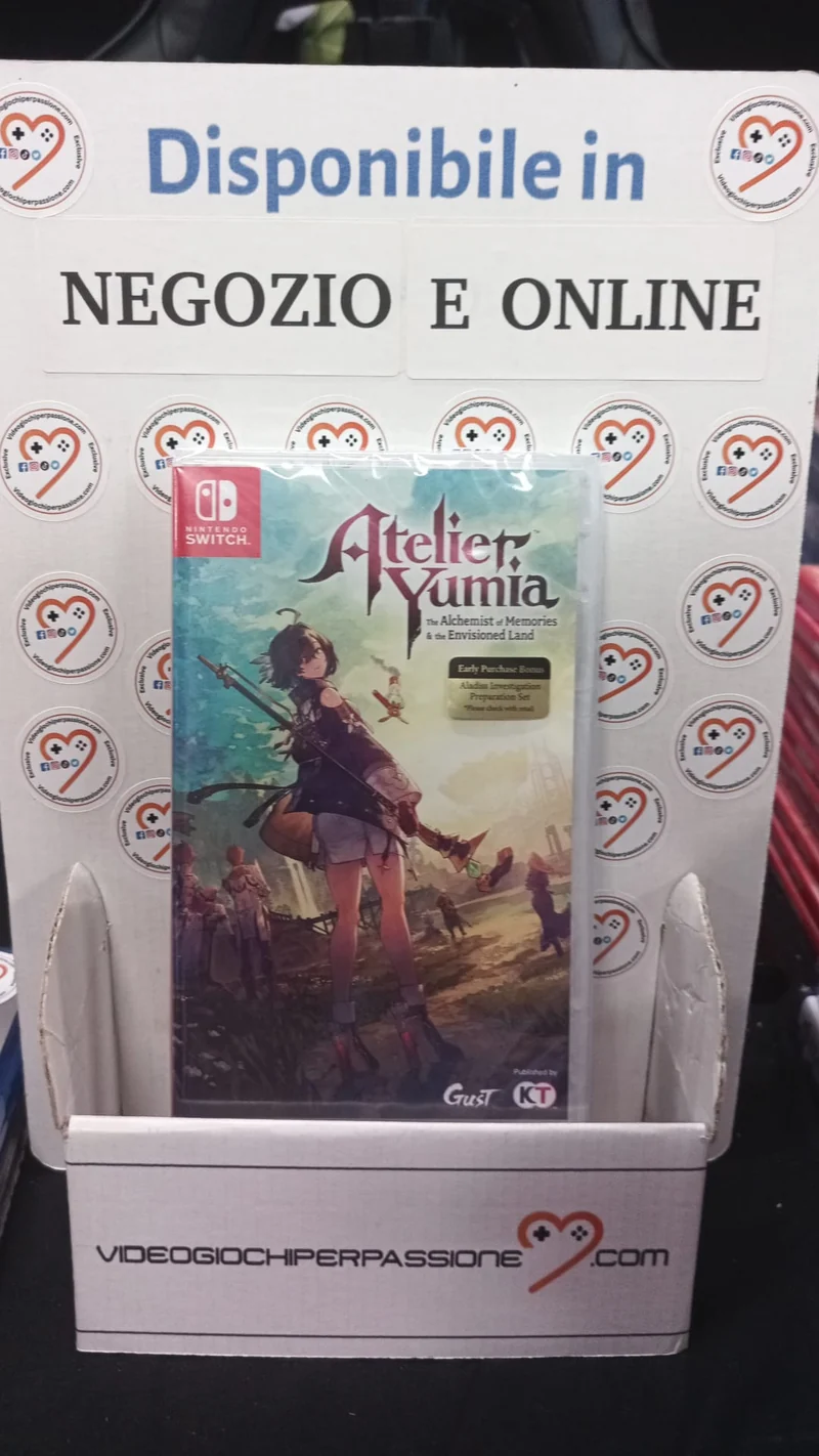 Atelier Yumia The Alchemist of Memories & The Envisioend Land Nintendo Switch Edizione Asiatica
