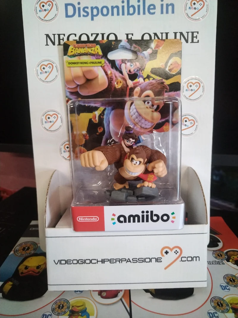 Amiibo Donkey Kong Bananza Donkey Kong and Pauline -
