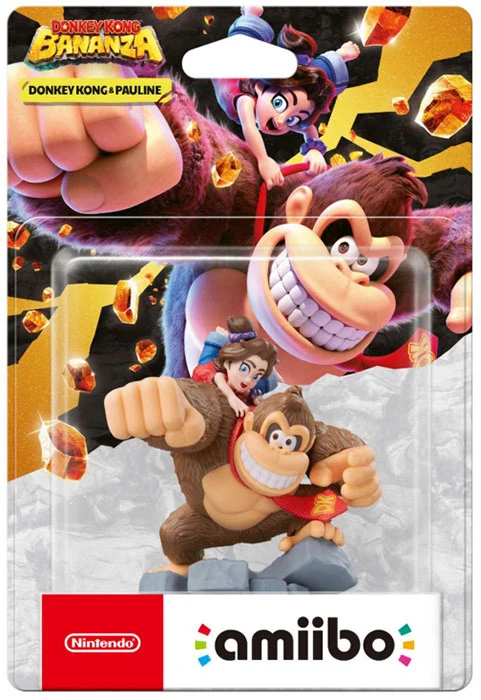 Amiibo Donkey Kong Bananza Donkey Kong and Pauline -