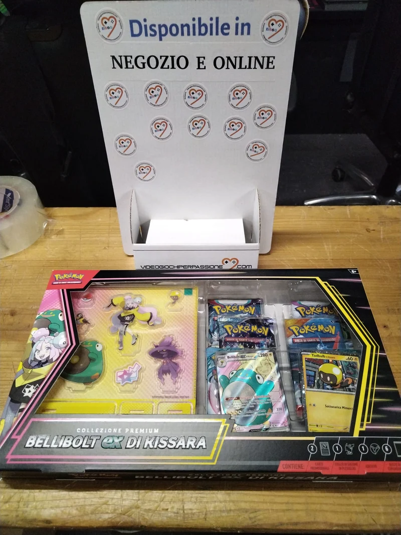 Pokemon Bellibolt-Ex di Kissara - Collezione Premium - Italiano-