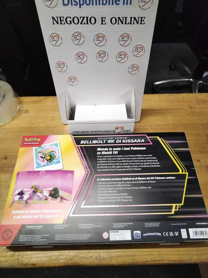 Pokemon Bellibolt-Ex di Kissara - Collezione Premium - Italiano-