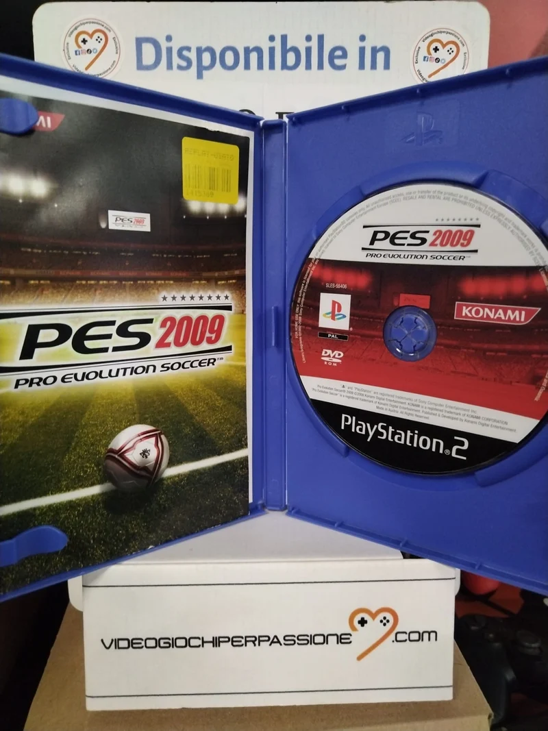 PES 2009 PS2 (usato garantito)(versione italiana)