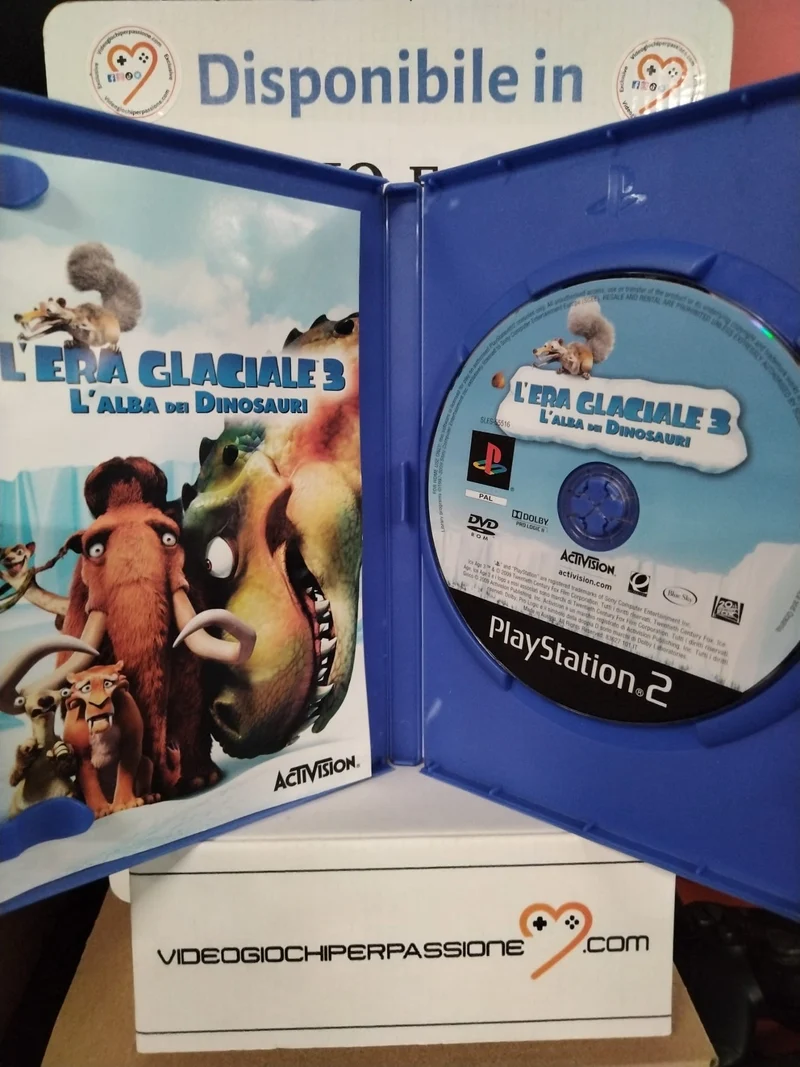 L' ERA Glaciale 3 L'alba dei dinosauri PS2 (usato garantito)(versione italiana)