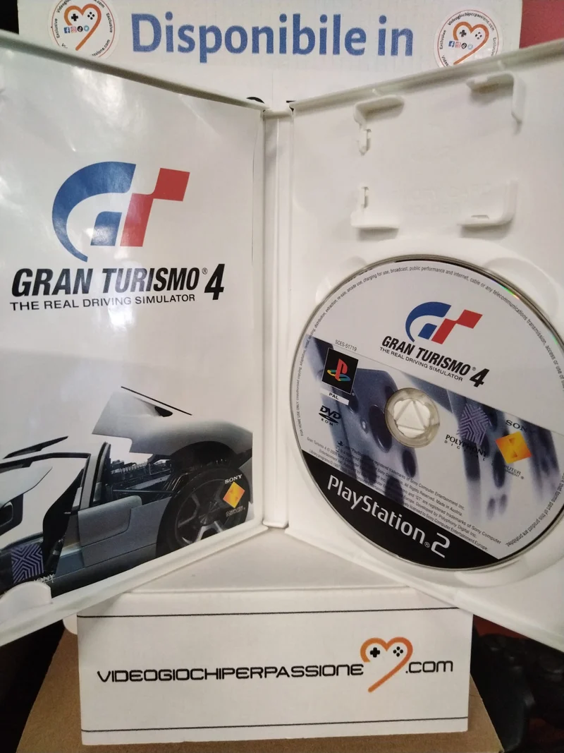 GRAN TURISMO 4 PS2 (usato garantito)(versione italiana)