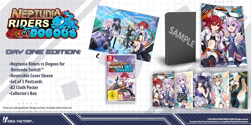 Neptunia Riders Vs Dogoos Day One Edition Nintendo Switch Edizione Europea