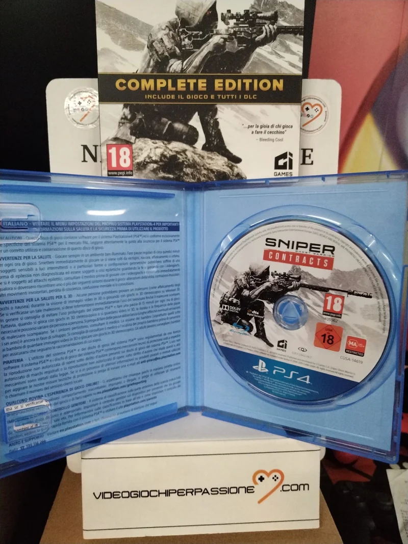 Sniper Ghost Warrior Contracts Complete Edition Ps4 (usato garantito)(versione italiana)