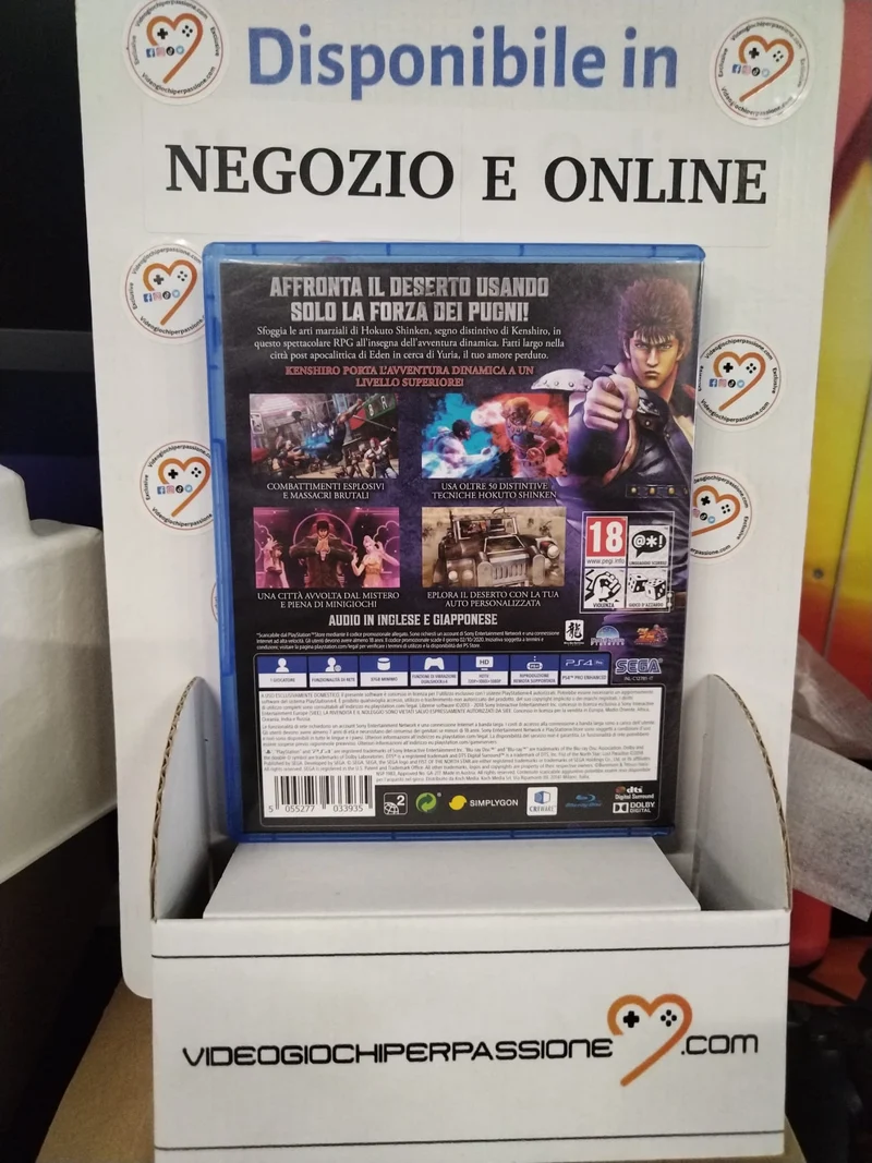 Fist of the North Star: Lost Paradise Playstation 4 Edizione Italiana - (usato garantito)