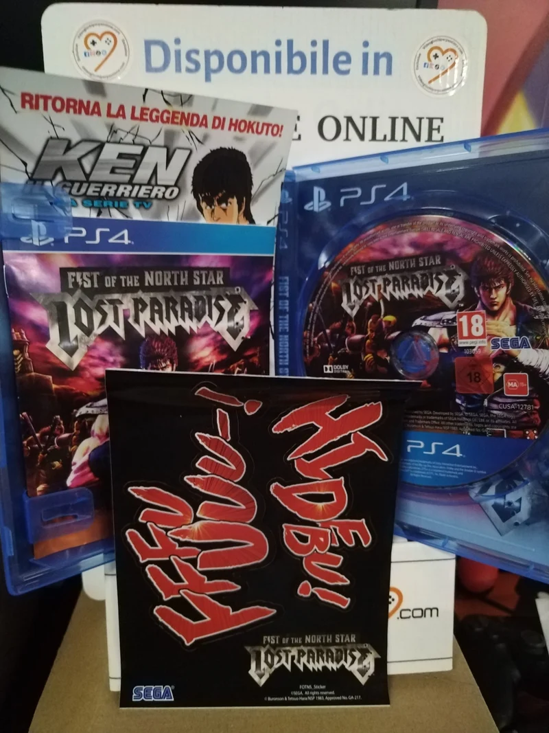 Fist of the North Star: Lost Paradise Playstation 4 Edizione Italiana - (usato garantito)