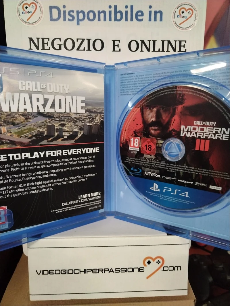 Call of Duty: Modern Warfare III PS4 (usato garantito)