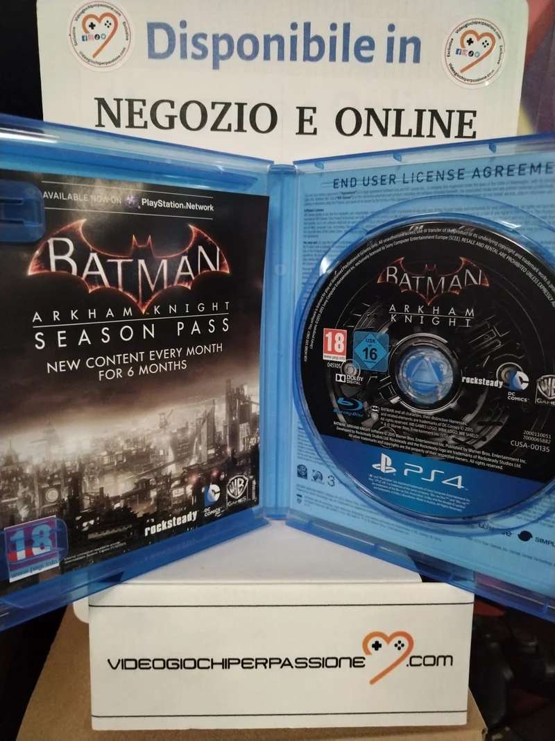 Batman Arkham Knight ps4 (usato garantito)