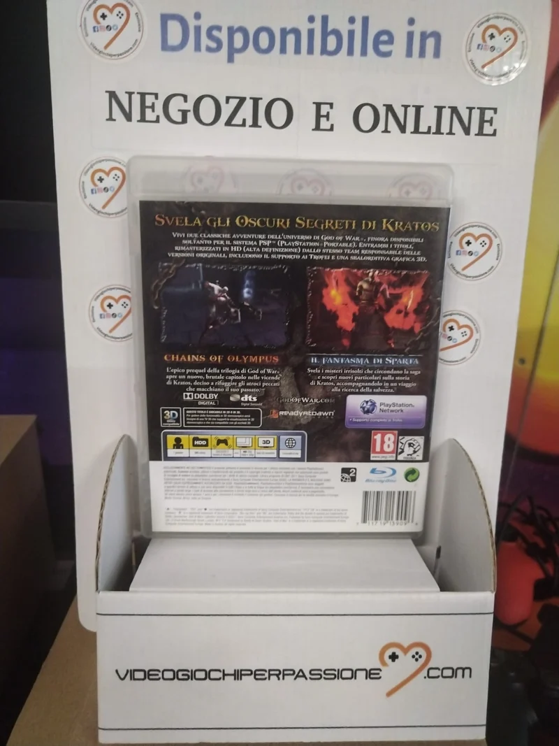 God of War Collection volume II PS3 (usato garantito)(versione italiana)