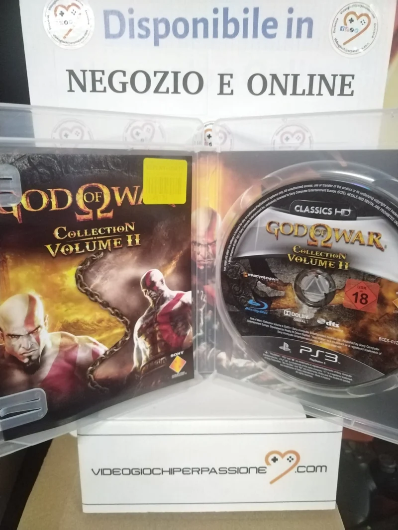 God of War Collection volume II PS3 (usato garantito)(versione italiana)