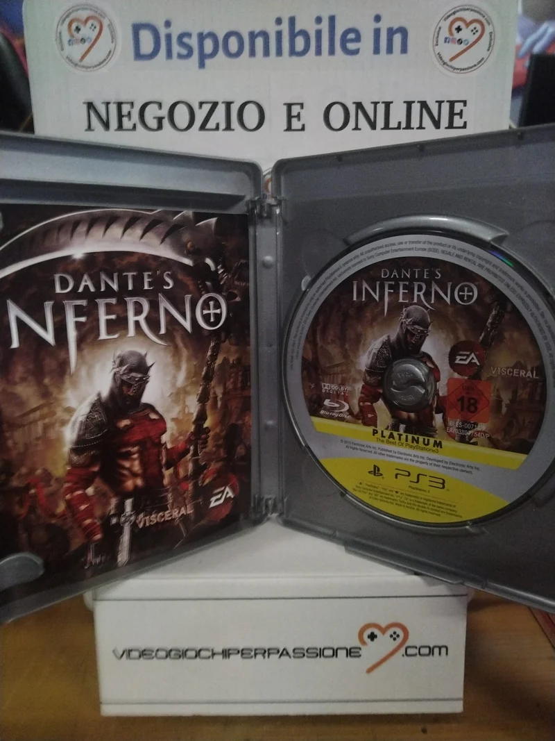 DANTE S INFERNO PS3 (usato garantito)(ver. italiana)