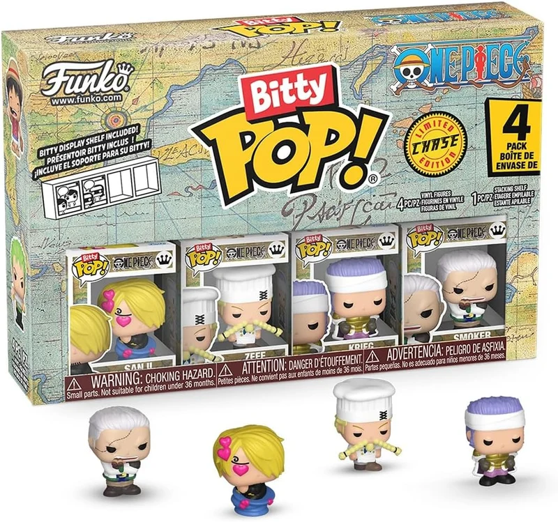 Funko Bitty Pop One Piece Sanji Zeff Krieg Smoker