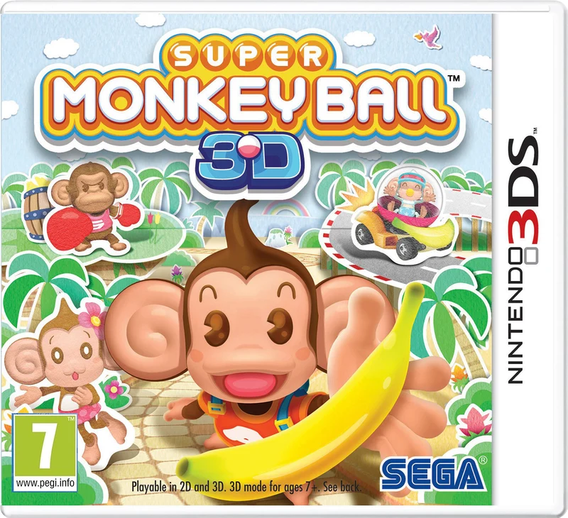 Super Monkey Ball 3DS - Usato