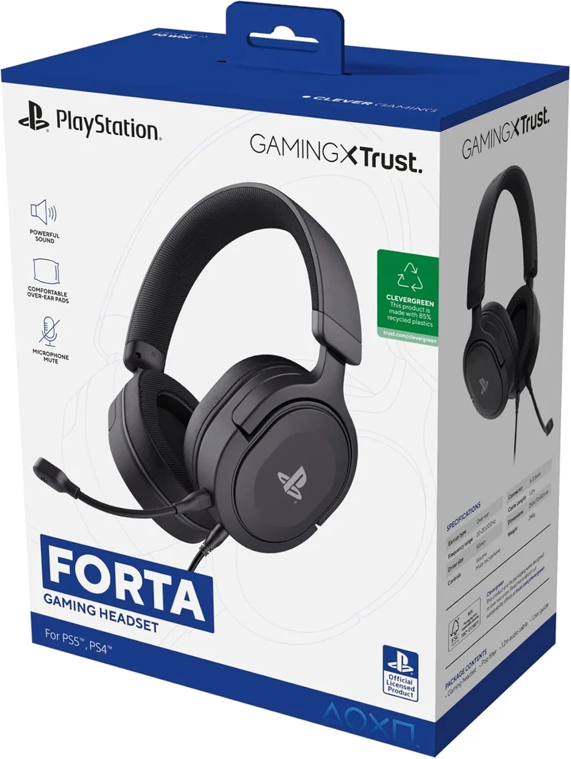 Cuffie Gaming GXTrust 498 Forta PS5 PS4