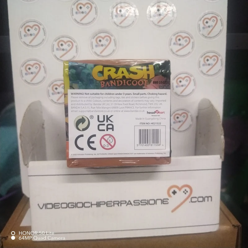 Crash Bandicoot Bandai Smash Box Surprise Figure