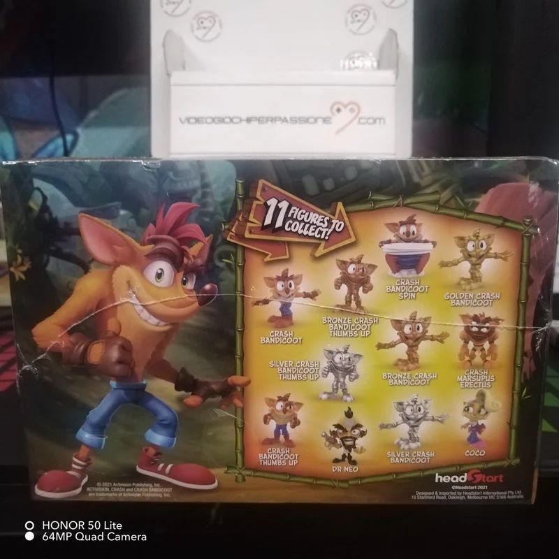 Crash Bandicoot Bandai Smash Box Surprise Figure