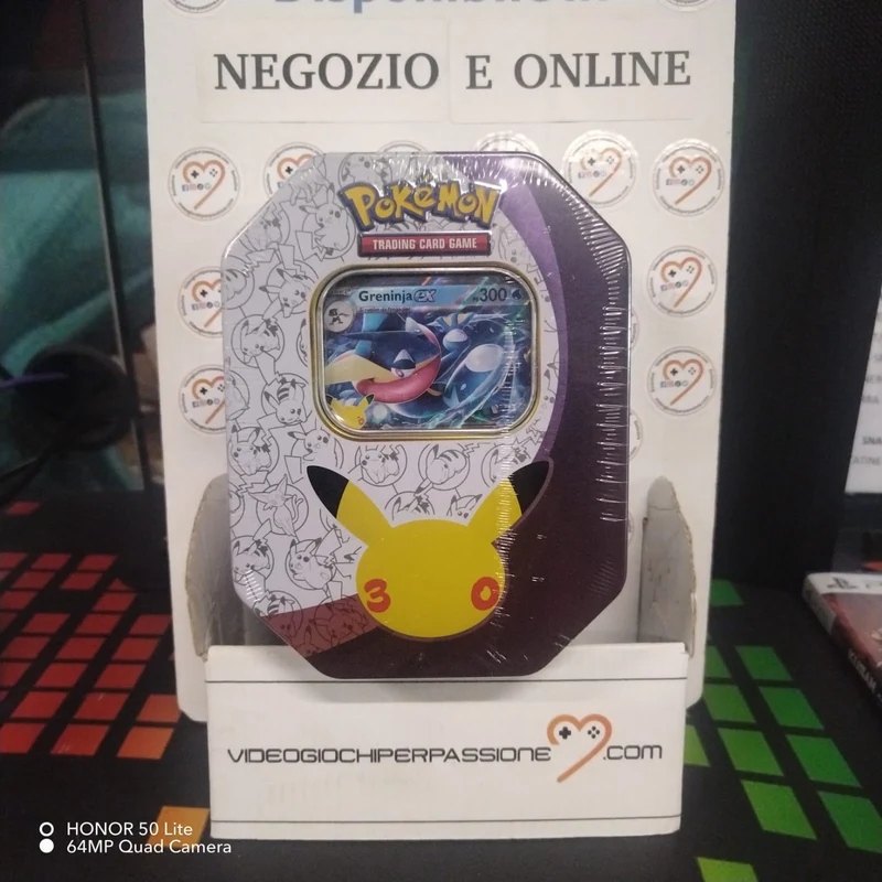 Pokemon ITA 30th Anniversario Tin Greninja-Ex