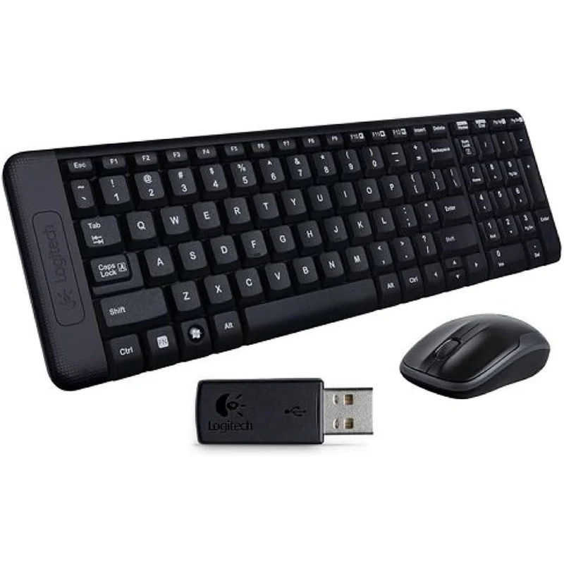 Teclado y Mouse Inalámbrico Logitech MK220